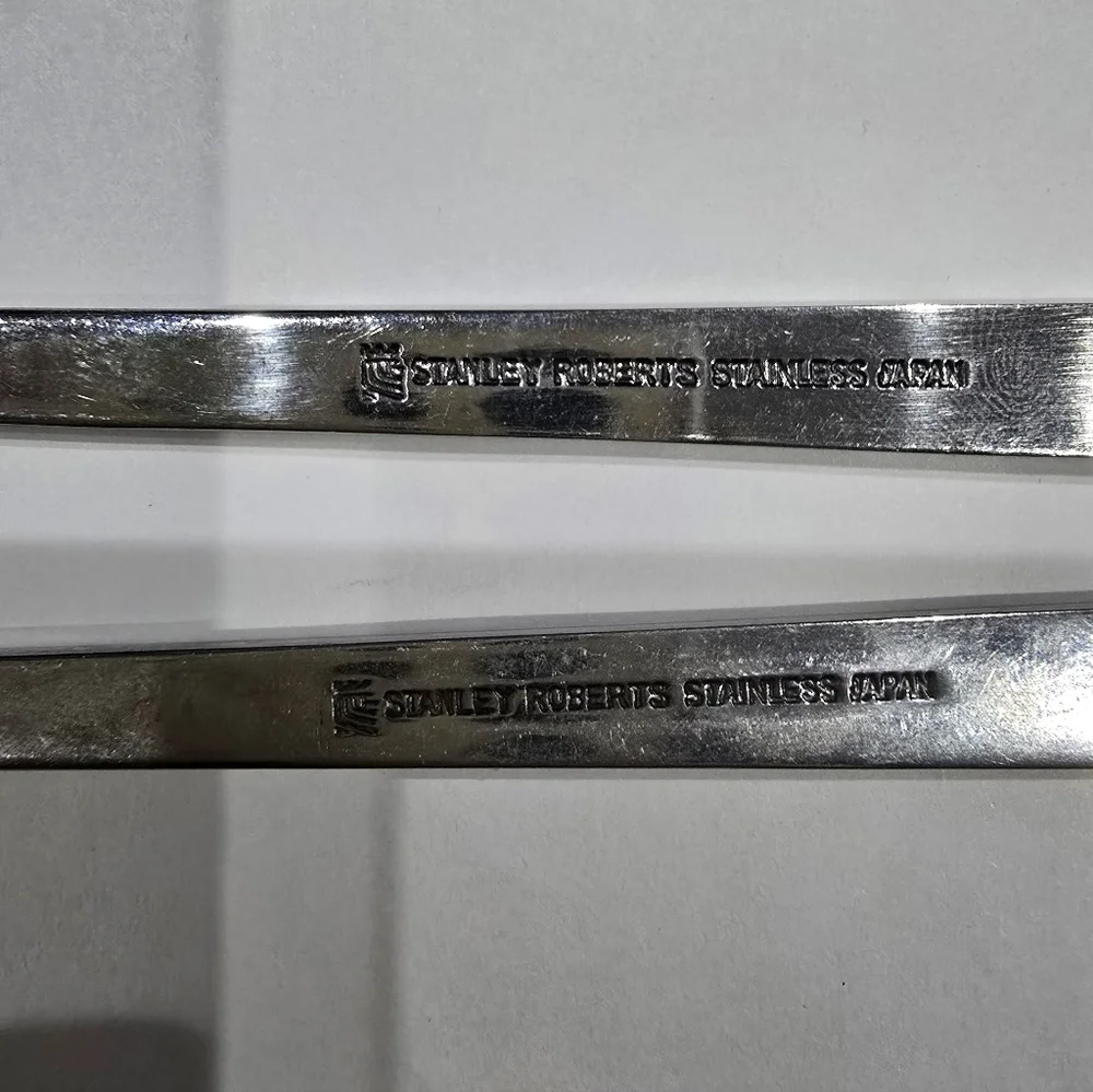 VTG Stanley Roberts Rogers Dorette Stainless Flatware Japan Fork Butter Knife